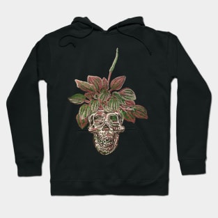 Skull Planter Peperomia Hoodie